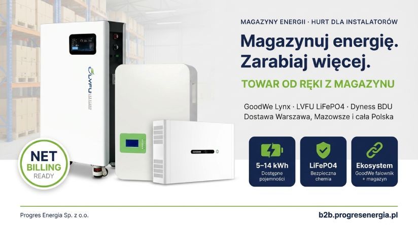 hurtownia magazyny energii warszawa