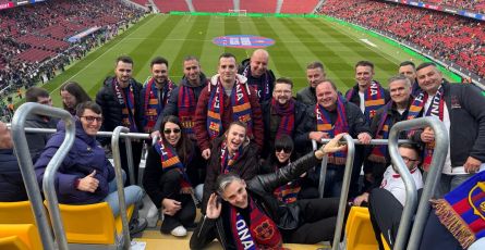 Szkolenie w Barcelonie i otwarcie Camp Nou